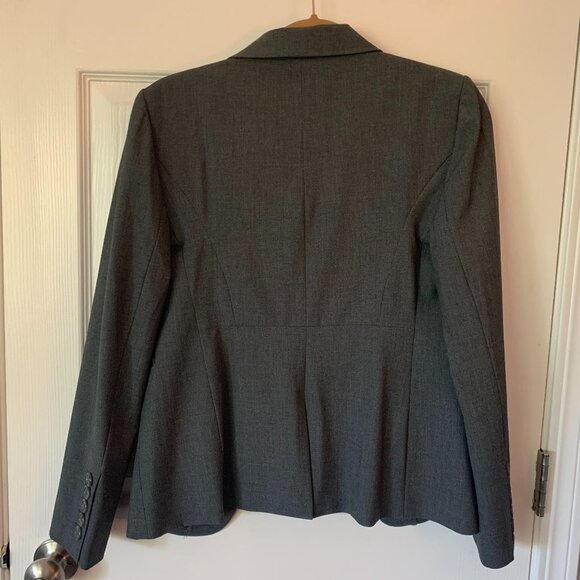 NWT Grey 2 Button Suit Blazer - Picture 6 of 6